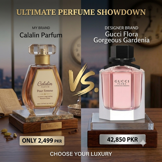 Calalin Parfum Pour Femme — Inspired by Gucci Flora & Zara Red Temptation