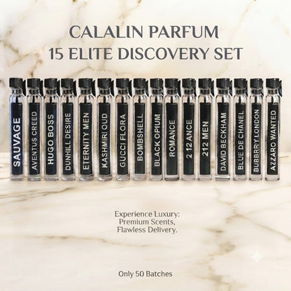 Calalin Elite Discovery Set | 15 Exclusive Premium Scents